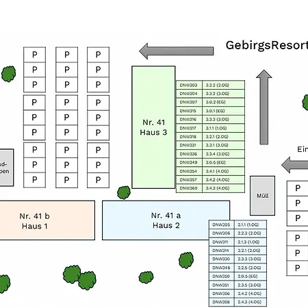 アパート Gebirgsresort